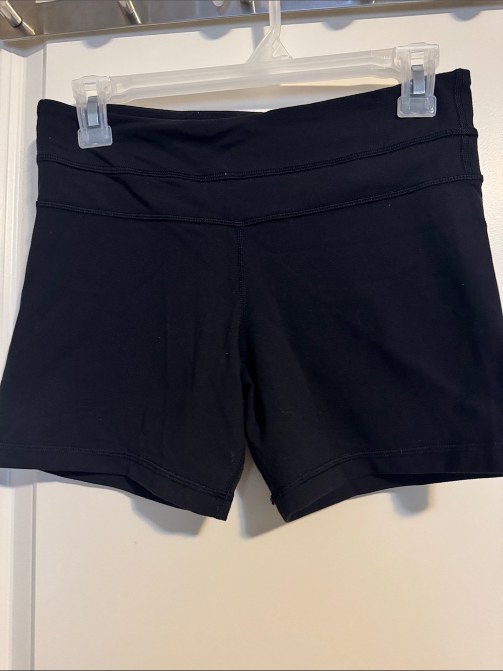 lululemon athletica Black High-Rise Bike Shorts